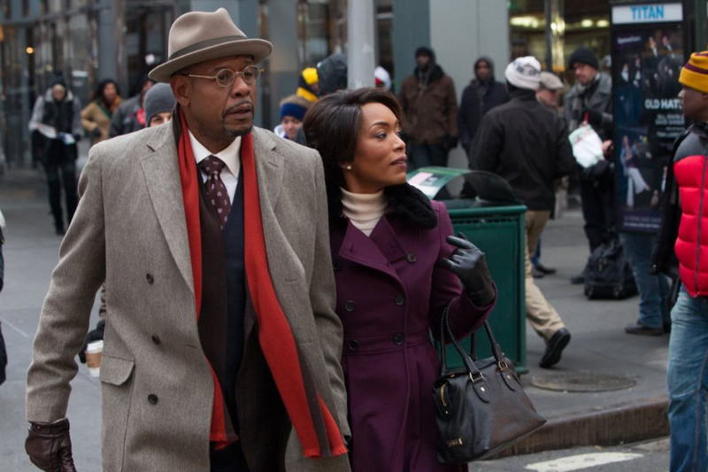 Forest Whitaker and Angela Bassett in the 2013 film version of Black Nativity (IMDb)